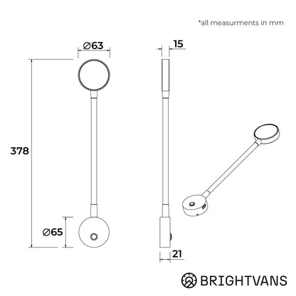 Idris USB Reading Light