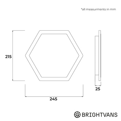 Nevis Flush Light Medium